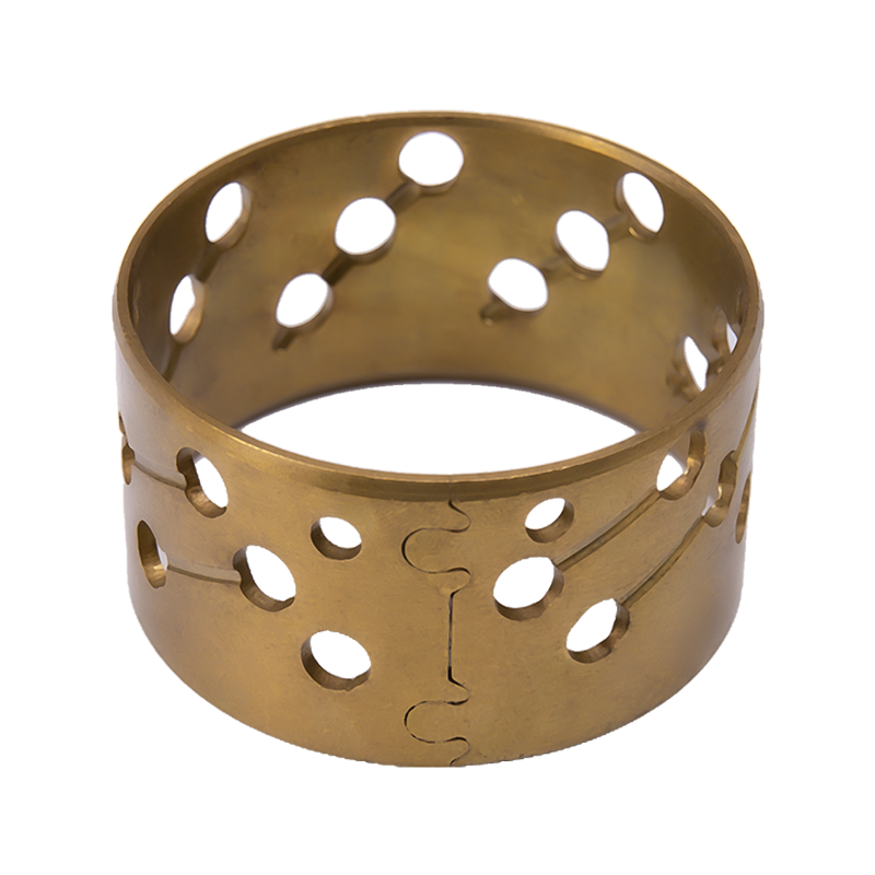 HZ092 Brass oil groove monometallic copper bushing
