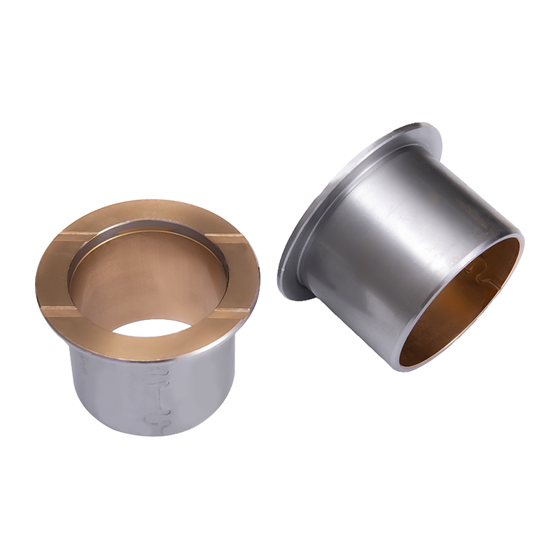 HZ08M Welded flanged bimetallic composite bearing