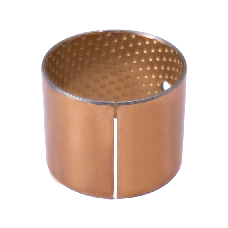 HZ804 Copper-plated oil groove bimetallic composite bearing