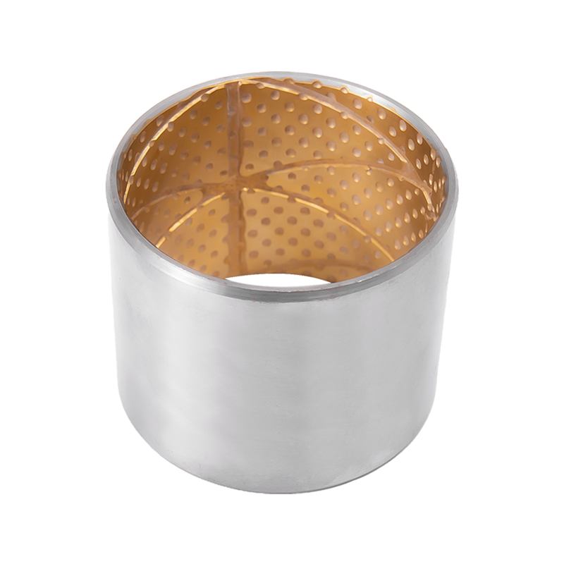 HZ802 Natural color oil groove bimetallic composite bearing