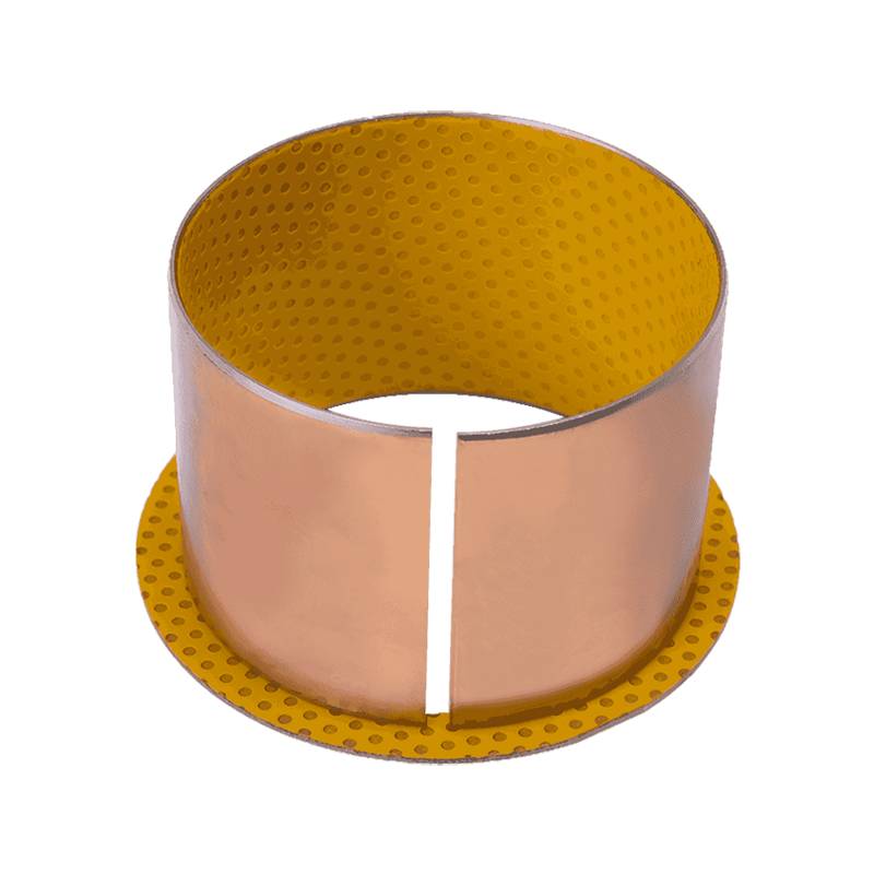 HZ2Y Pous sintered copper POM/filler (dilaw) na hangganan ng lubrication bearing